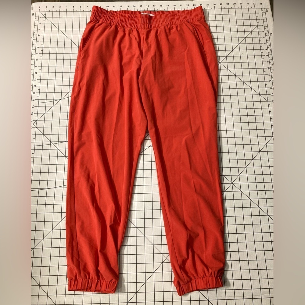 Banana Republic Women’s Red/Orange‎ Large BR Sports Pants